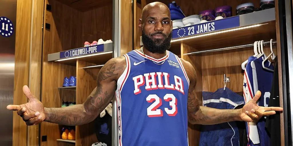 安东尼：詹姆斯加盟后76人是东部所有队的麻烦，包括尼克斯